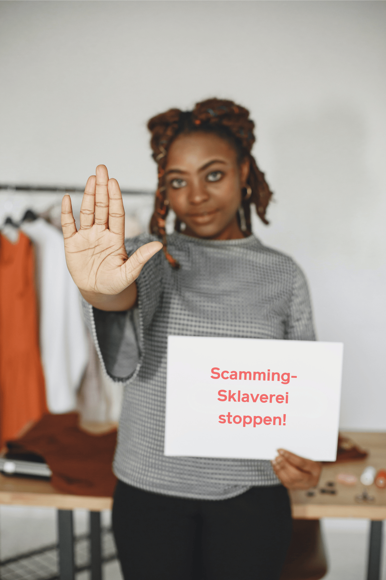 Scamming Sklaverei stoppen