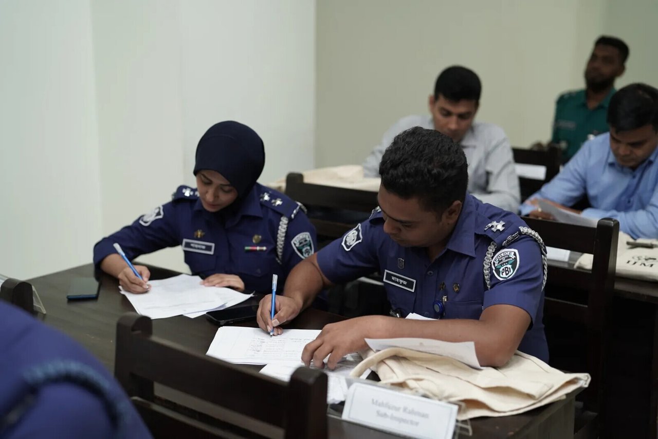 2025 IJM Bangladesch Polizeitraining gegen sexuelle Ausbeutung von Kindern